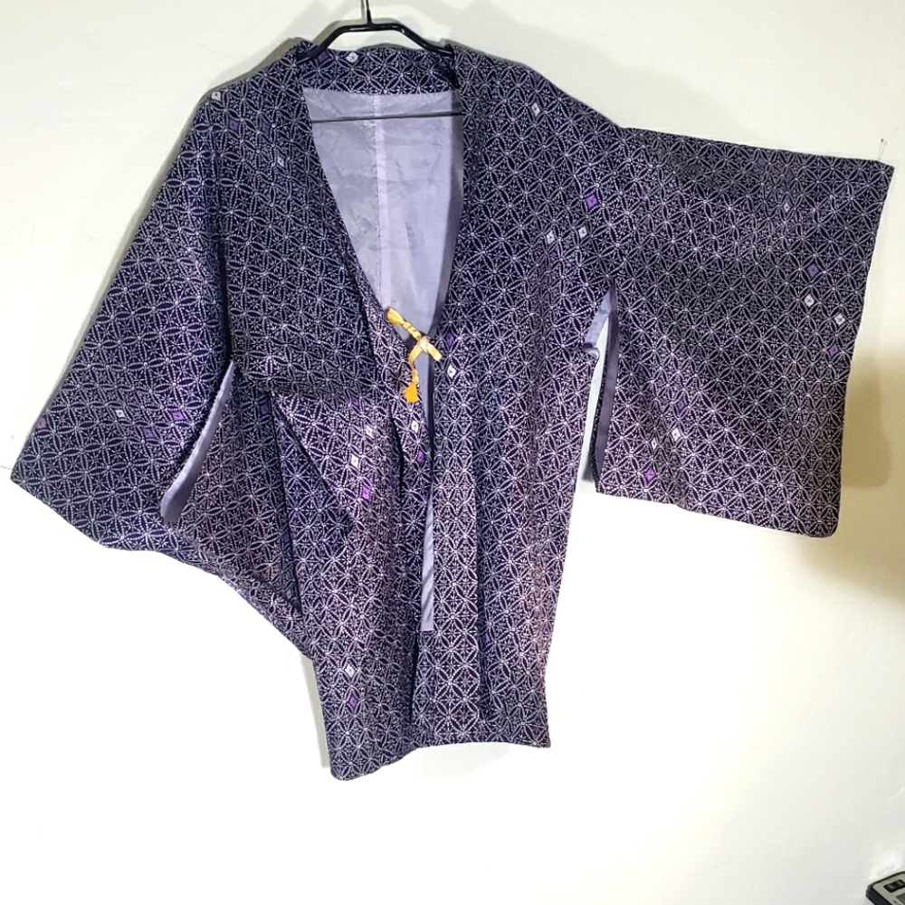 Japanese silk kimono
